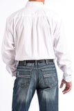 Cinch Men's Solid White Shirt