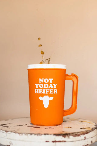 Not Today Heifer Mega Mug