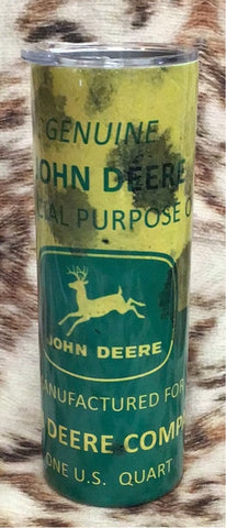 John Deere 20oz Tumbler