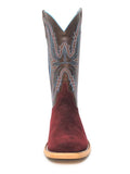 Macie Bean Women's Top Hand Burgundy Suede Boot