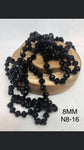 Black Beads 60 Inch