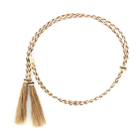 Natural Horse Hair Braided Stampede String