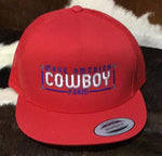 Make America Cowboy Again Red Cap