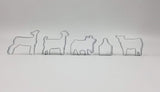 Mini Livestock Cookie Cutters, Set of 5