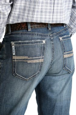 Cinch Men’s White Label Jeans-Dark Stone
