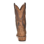 Corral Men’s Gold Cowhide Narrow Square Toe Boot