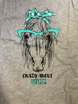 Crazy About Horses Tee