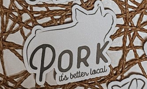 Pork It’s Better Local Sticker Decal