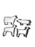 Mini Livestock Cookie Cutter Set of 4
