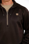 Cinch Flag Hoodie-Brown