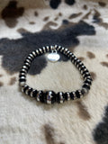 Faux Navajo Pearl Bracelet