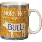 Mornings are Bull Mug