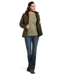 Ariat Women’s Rebar DuraCanvas Insulated Jacket-Brown