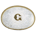 Montana Silversmiths Medium Oval Initial Buckle