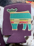 Steer Appliqué Koozie