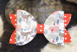 Farm Animal Hair Bows