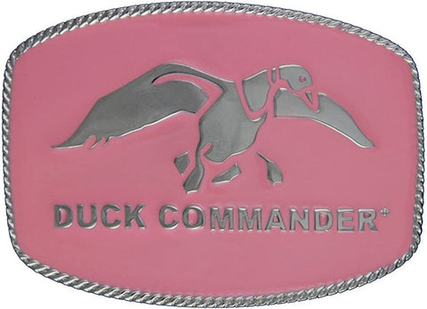 Duck Commander Pink Logo Buckle