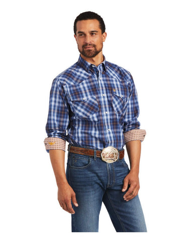 Ariat Men’s Relentless Inexorable Stretch Classic Fit Snap Shirt
