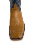 Horse Power Men's Antique Saddle Smooth Ostrich Boot