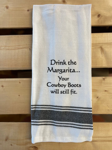 Dish Towel-Drink The Margarita