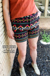 Azel Aztec Shorts