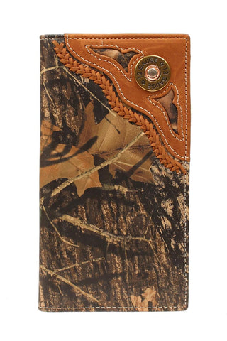 Nocona Camo Shotgun Rodeo Wallet