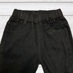 Black Wide Leg Girl's Jeans
