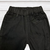 Black Wide Leg Girl's Jeans