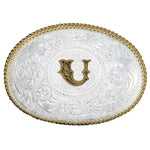 Montana Silversmiths Medium Oval Initial Buckle