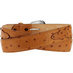 Tony Lama Men’s Ostrich Print Belt