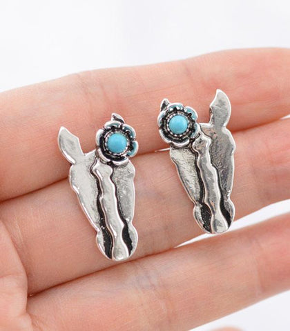 Horsehead Turqoise Earrings