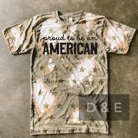 Proud to Be an American Star Tee