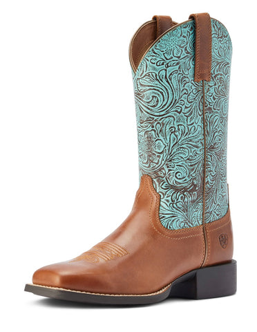 Ariat Women’s Round Up Wide Square Toe Boot