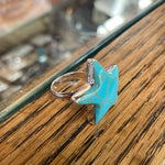 Turquoise Star Ring