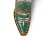 Ferrini Women's Southern Charm Turquoise Turquoise Snip Toe
