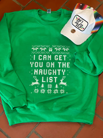 Naughty List Sweatshirt