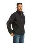 Ariat Men’s Logo 2.0 Patriot Softshell Water Resistant Jacket-Black