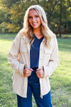 Casual Magic Beige Shacket