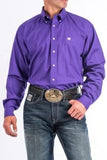 Cinch Men’s Solid Purple Shirt