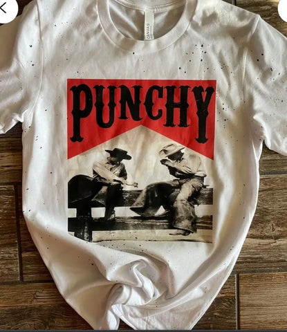 Punchy Distressed Tee