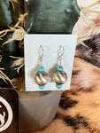 Silver Pearl with Kingman Rondelles