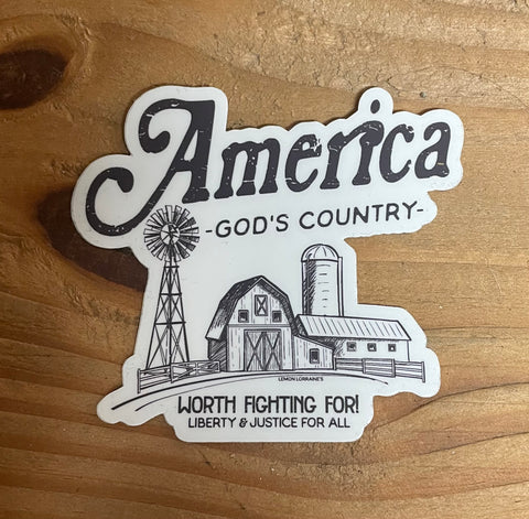 America Sticker