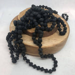 Matte Black 6mm Beads