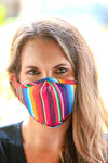 Serape or Blue with Stars Face Mask