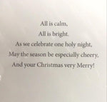 CJ Brown Christmas Card “All is Calm” Sheep