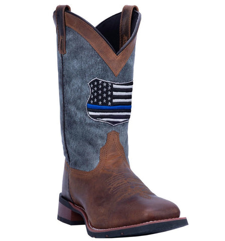 Laredo Men's We Back The Blue Stockman Boot