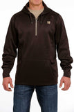 Cinch Flag Hoodie-Brown