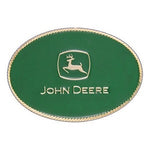 John Deere Green Oval Buckle