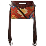 Ariat Brynlee Conceal Carry Multicolor Aztec Handle Bag