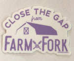 Farm  To Fork Sticker
